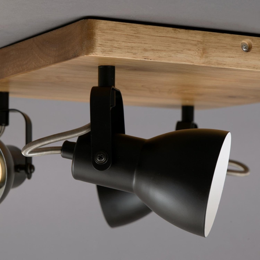 Brilo - Spotlampe VINTAGE 4xGU10/35W/230V
