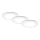 Brilo - SÆT 3x LED indbygningslampe til badeværelse LED/4W/230V IP44 3000/4000K hvid