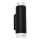 Brilo - Udendørs LED væglampe 2xGU10/4,7W/230V IP44 4000K sort