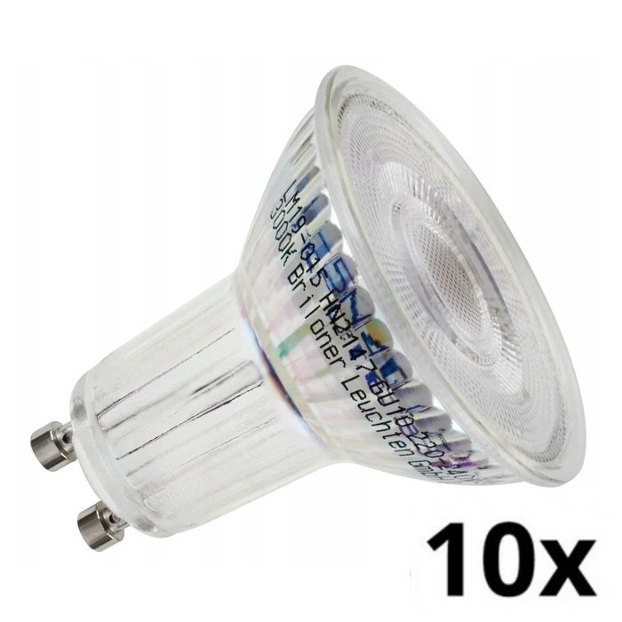 Briloner 0548-003 - SÆT 10x LED-pære GU10/3,5W/230V 3000K