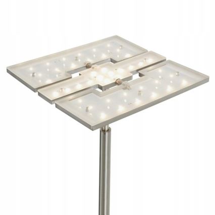 Briloner 1328-022 - LED Dæmpbar gulvlampe LED/21W/230V + LED/3,5W mat krom