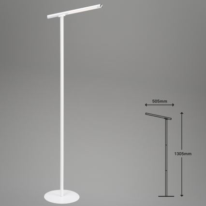 Briloner 1384-016 - LED gulvlampe touch-funktion dæmpbar 2-i-1 EVERYWHERE LED/2,3W/5V 2000 mAh
