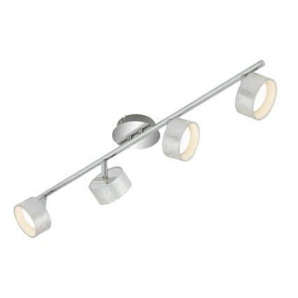 Briloner 2038-044 - LED spotlampe PRO 4xLED/5W/230V