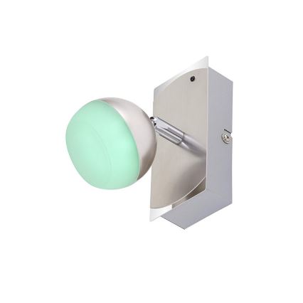 Briloner 2040-012 - LED spotlampe dæmpbar RGB-farver 1xLED/3,3W/230V + fjernbetjening