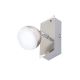 Briloner 2040-012 - LED spotlampe dæmpbar RGB-farver 1xLED/3,3W/230V + fjernbetjening