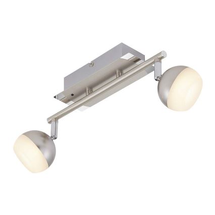 Briloner 2040-022 - LED spotlight dæmpbar RGB 2xLED/3,3W/230V + fjernbetjening