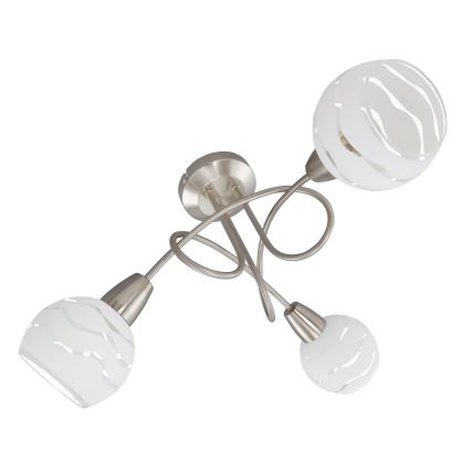 Briloner 2046-032 - Lysekrone VIOLA 3xE14/40W/230V