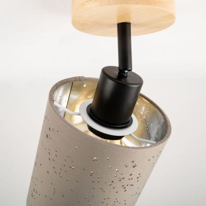 Briloner 2078-011 - Vægspot SPOTLIGHT 1xE27/25W/230V beige