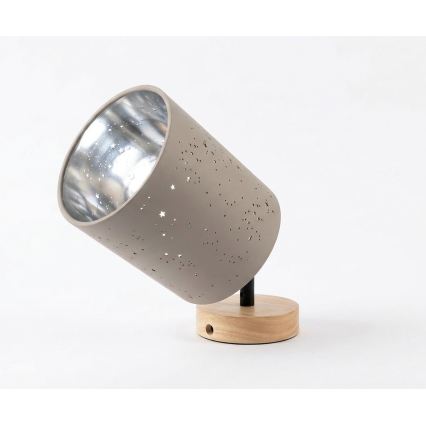Briloner 2078-011 - Vægspot SPOTLIGHT 1xE27/25W/230V beige