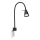 Briloner 2080-015 - LED fleksibel væglampe COMFORT LIGHT 1xGU10/5W/230V sort