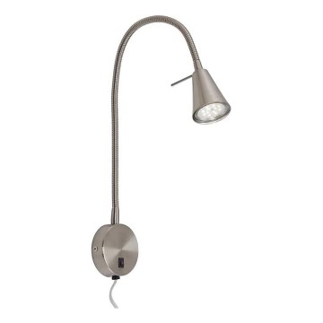 Briloner 2082-012 - LED væglampe COMFORT LIGHT 1xGU10/5W/230V mat krom