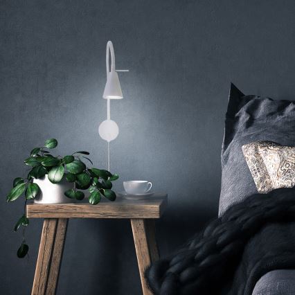 Briloner 2082-016 - LED væglampe COMFORT LIGHT 1xGU10/5W/230V hvid
