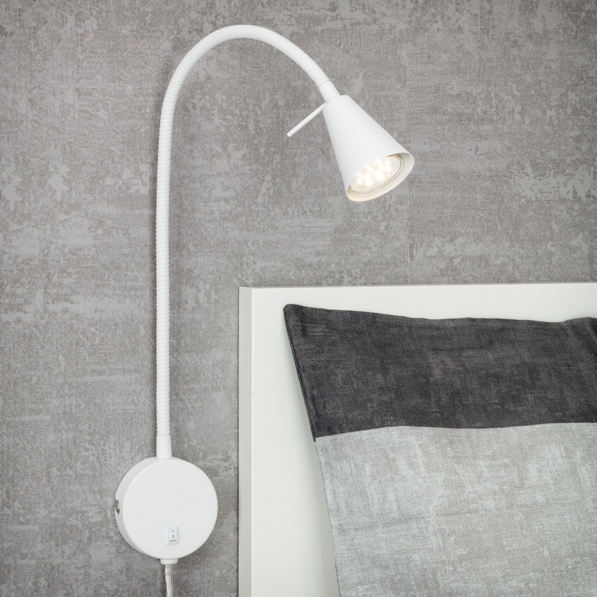 Briloner 2082-016 - LED væglampe COMFORT LIGHT 1xGU10/5W/230V hvid