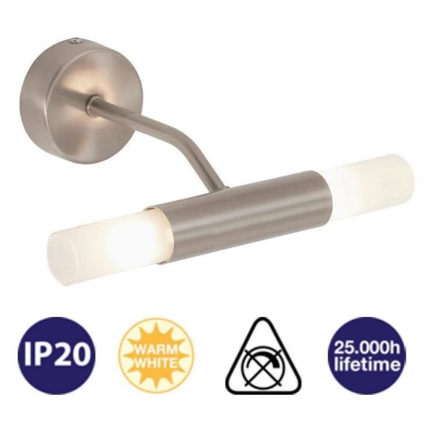 Briloner 2096-022 - LED væglampe 2xG9/2,25W/230V