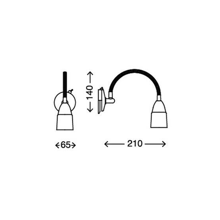 Briloner 2097-018 - LED spejllampe SPLASH 1xG9/2,5W/230V