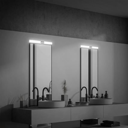 Briloner 2113-118 - LED spejllampe til badeværelse LED/12W/230V IP44 47 cm skinnende krom