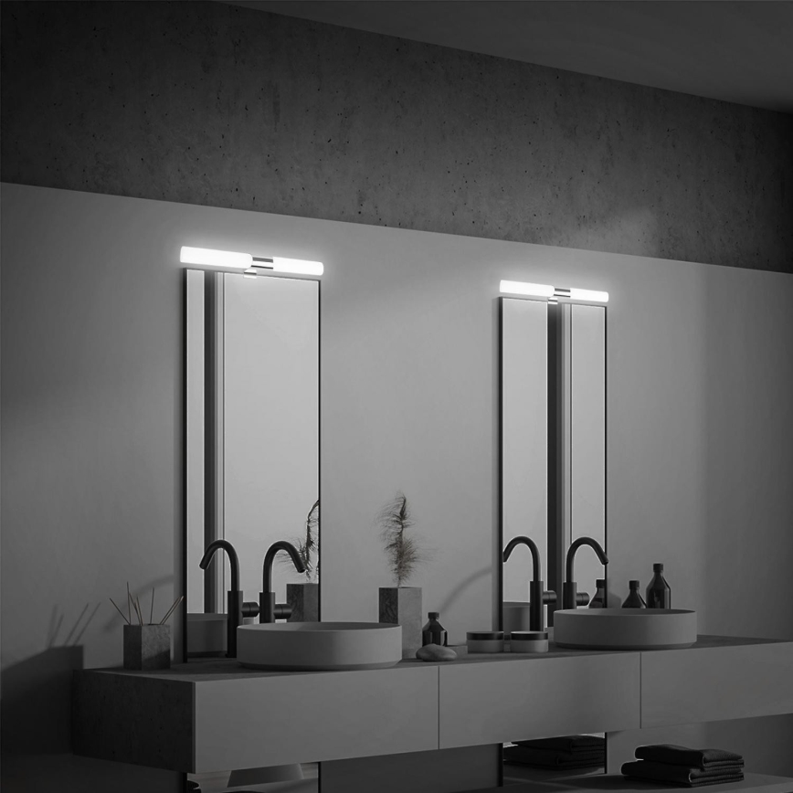 Briloner 2113-118 - LED spejllampe til badeværelse LED/12W/230V IP44 47 cm skinnende krom