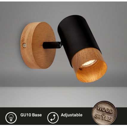 Briloner 2144015 - Vægspot SPOT 1xGU10/9W/230V