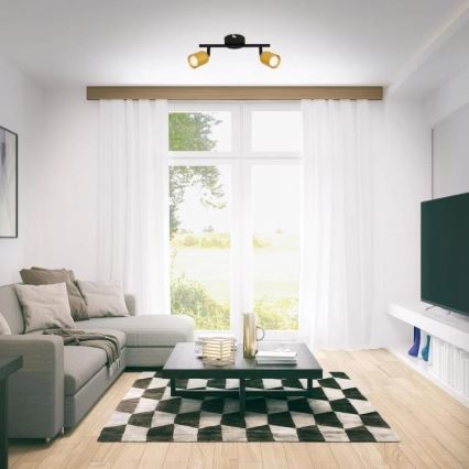 Briloner 2145-027 - Loftspot 2xGU10/9W/230V