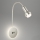 Briloner 2178012 - LED Fleksibel væglampe 1xE14/10W/230V + LED/3W mat krom