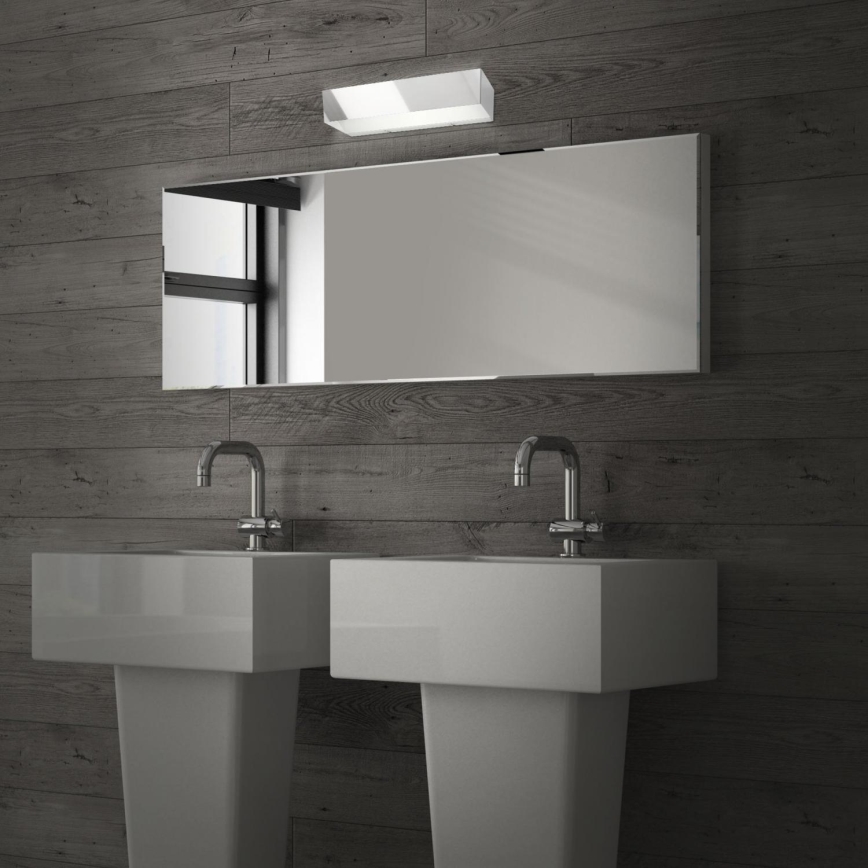 Briloner 2204-018 - Udendørs LED væglampe LED/8W/230V IP44 skinnende krom