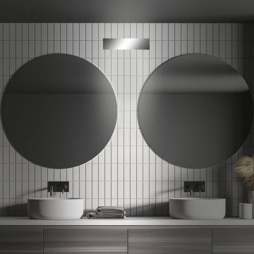 Briloner 2204-018 - Udendørs LED væglampe LED/8W/230V IP44 skinnende krom