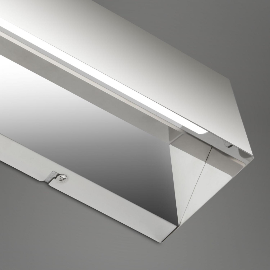 Briloner 2204-018 - Udendørs LED væglampe LED/8W/230V IP44 skinnende krom