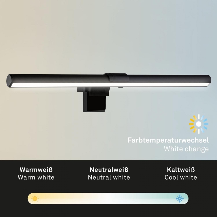 Briloner 2303-015 - LED skærmlampe dæmpbar LED/3,5W/230V 2700/4000/6500K