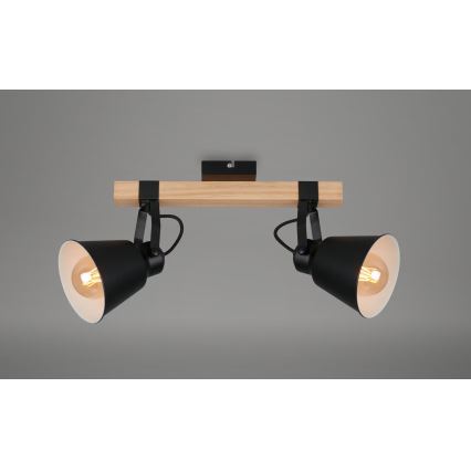 Briloner 2406-025 - Spotlampe 2xE27/40W/230V