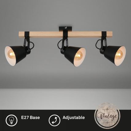 Briloner 2406-035 - Spotlampe SPOT 3xE27/40W/230V