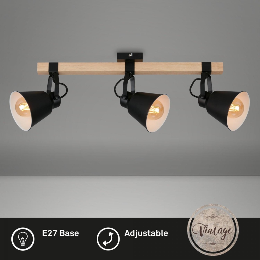 Briloner 2406-035 - Spotlampe SPOT 3xE27/40W/230V