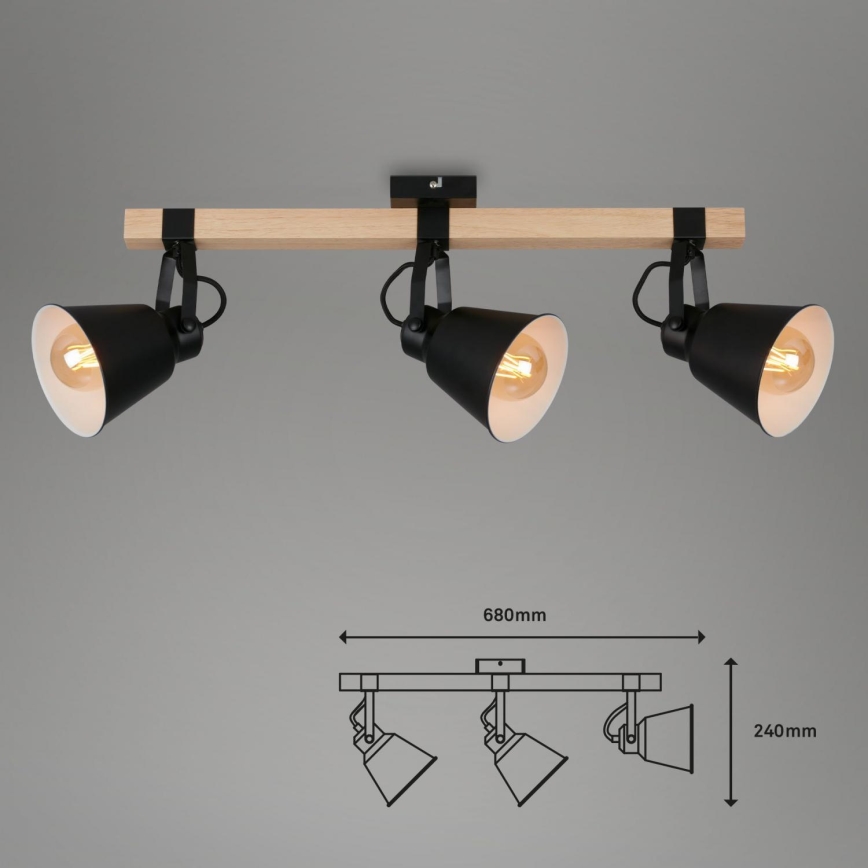 Briloner 2406-035 - Spotlampe SPOT 3xE27/40W/230V