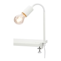 Briloner 2600-016 - Bordlampe CLIP ON 1xE27/10W/230V