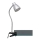 Briloner 2615-014P - LED lampe med klemme GRIP LED/2,5W/230V sølvfarvet