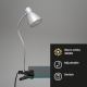 Briloner 2615-014P - LED lampe med klemme GRIP LED/2,5W/230V sølvfarvet