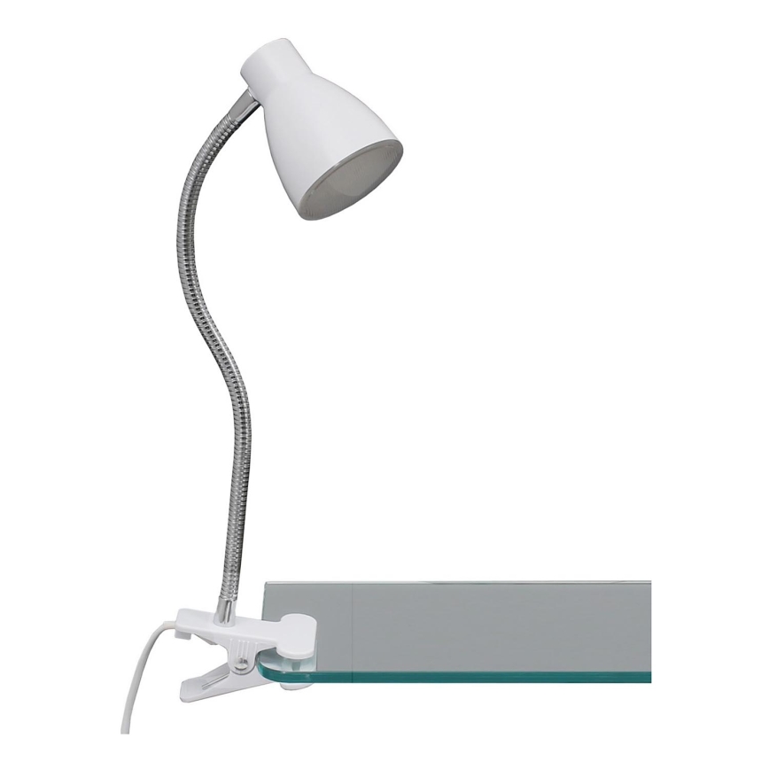 Briloner 2615-016P - LED lampe med klemme GRIP LED/2,5W/230V hvid