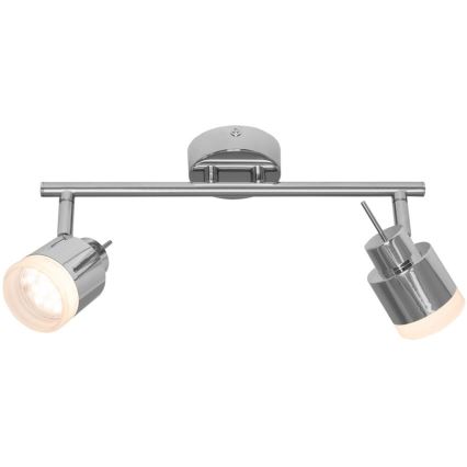 Briloner 2733-028 - LED spotlampe til badeværelset SPLASH 2xLED/4W/230V