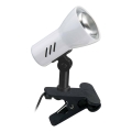 Briloner 2794/016P - Lampe med klemme 1xE14/40W/230V sort/hvid