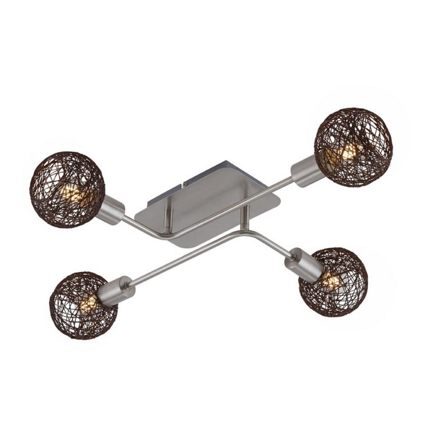 Briloner 2814-042 - Fastmonteret lysekrone 4xE14/5,5W/230V