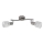 Briloner 2826-022 - Spotlampe SPOT 2xE14/6W/230V mat krom