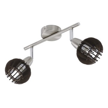 Briloner 2852-024 - Spotlampe RETRO 2xE14/5,5W/230V