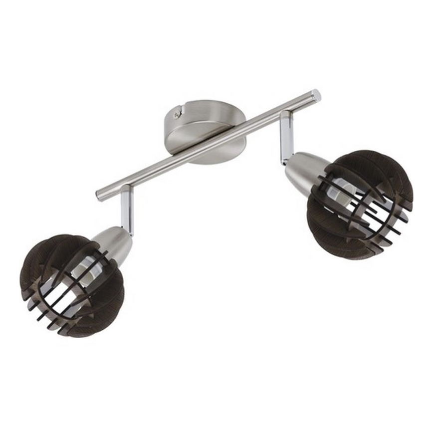 Briloner 2852-024 - Spotlampe RETRO 2xE14/5,5W/230V