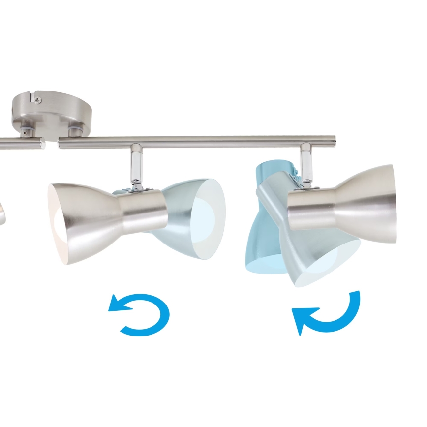 Briloner 2860-042 - Spotlampe 4xE14/25W/230V