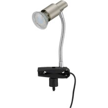 Briloner 2877-012P - LED bordlampe med klemme SIMPLE 1xGU10/3W/230V