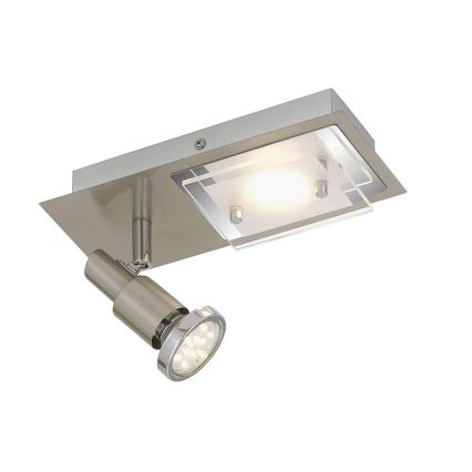 Briloner 2879-022 - LED loftsbelysning COMBINATA 1xGU10/3W + LED/5W/230V