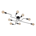 Briloner 2888-085 - Loftlampe FARETTO 8xE27/60W/230V sort