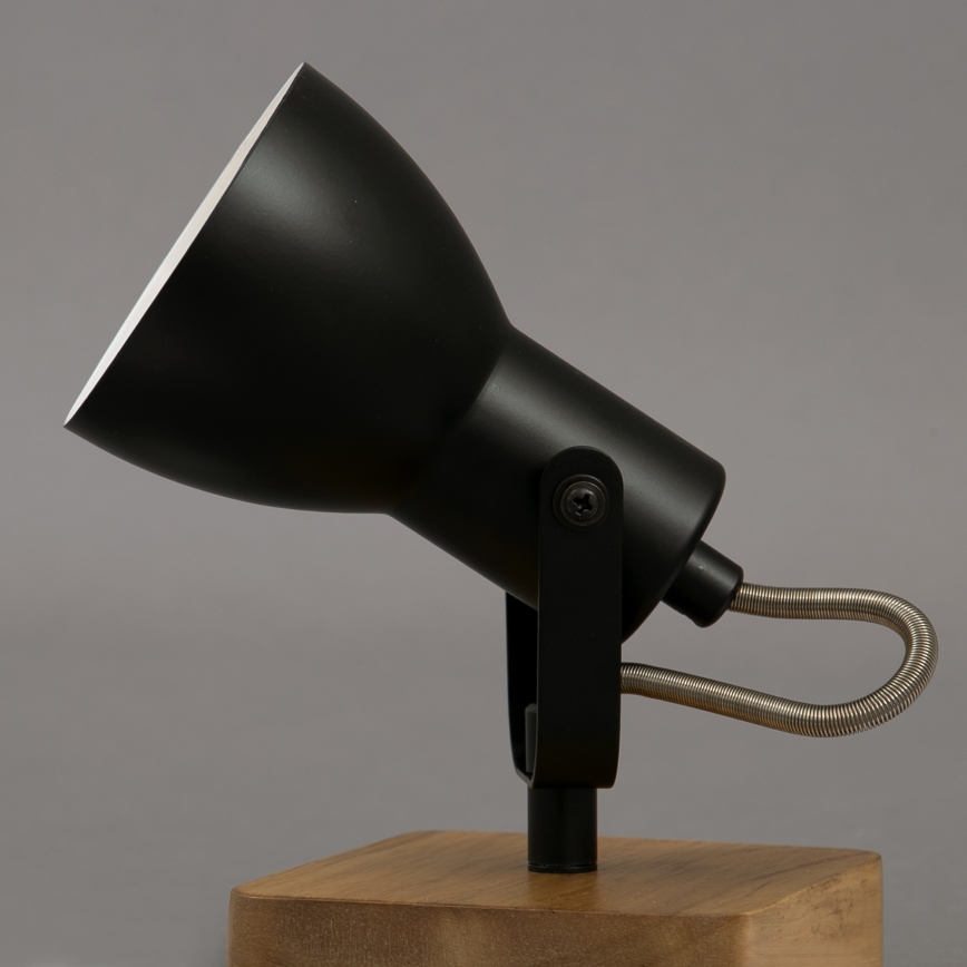 Briloner 2902-015 - Spotlampe SPOT 1xGU10/35W/230V gummitræ