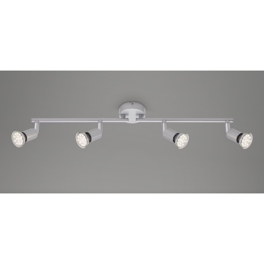 Briloner 2906-044 - LED spotlampe PICCO 4xGU10/3W/230V