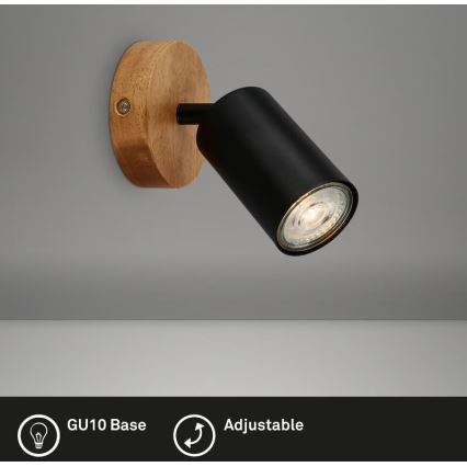 Briloner 2922-015 - Vægspot SPOT 1xGU10/9W/230V
