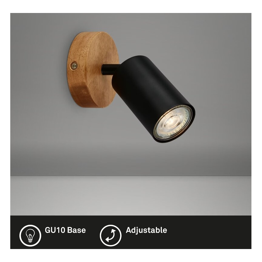 Briloner 2922-015 - Vægspot SPOT 1xGU10/9W/230V